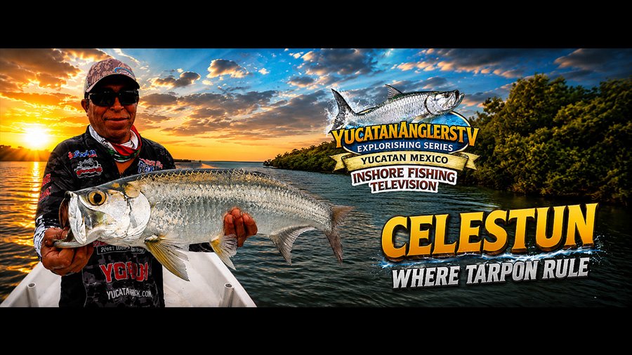 Celestun – Where Tarpon Rule: Yucatan Anglers TV Season 7 Episode 2